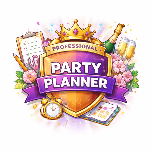 Party Swami professional party planner membership badge